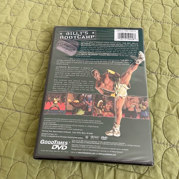 Billy Blanks “Boot Camp” DVD Ultimate BootCamp Running Time Approx 55 min. - Picture 4 of 5